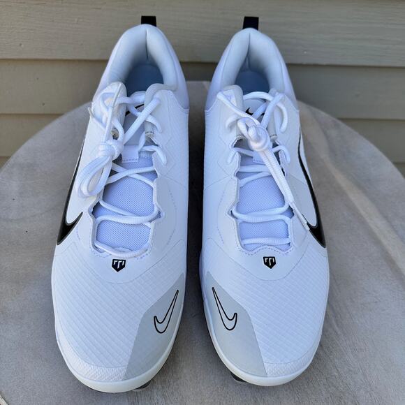 Nike Force Trout 9 Pro MCS Mens Baseball Cleats Size 15 White FZ0915-102 New - Picture 4 of 12